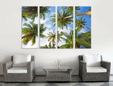 Palm Frizzle Canvas Print #7030