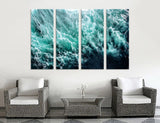 Sea Foam Canvas Print #7048