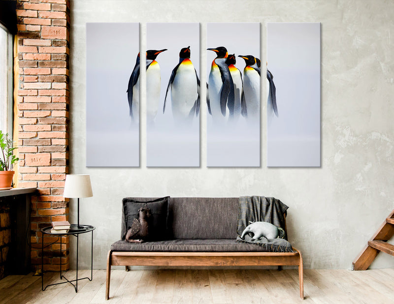 Penguins Canvas Print #8014