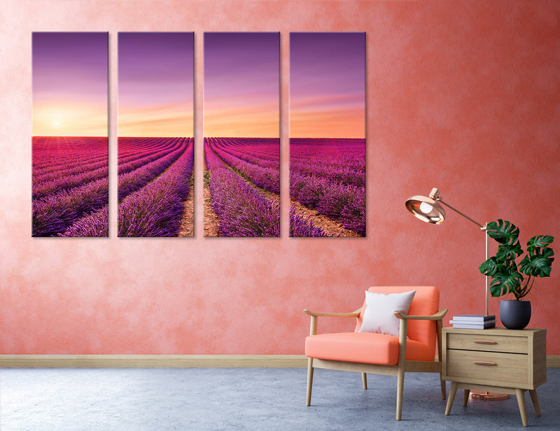 Flower Field Canvas Print #7022