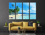 Paradise Beach Canvas Print #7163