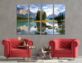 Lake Canvas Print #7021