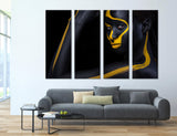 Modern Gold Canvas Print #2507