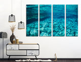 Ocean Floor Canvas Print #7147