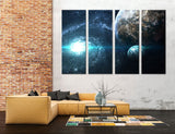 Galactic Abstract Canvas Print #6036