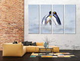 Two Penguins Canvas Print #8011