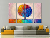 Colorful Abstract Set Canvas Print #1142