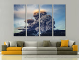 Eruption Canvas Print #7054