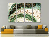 Green Abstract Canvas Print #1042