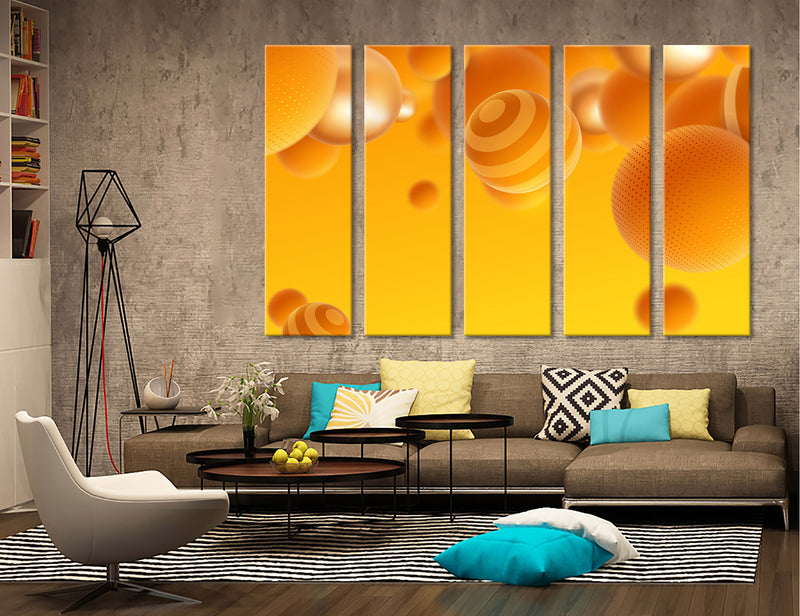 Yellow Canvas Print #1121