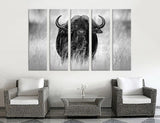 Bison Canvas Print #8008