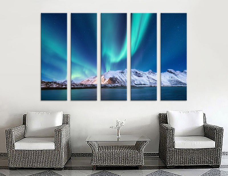 Merry Dancers Canvas Print #7529