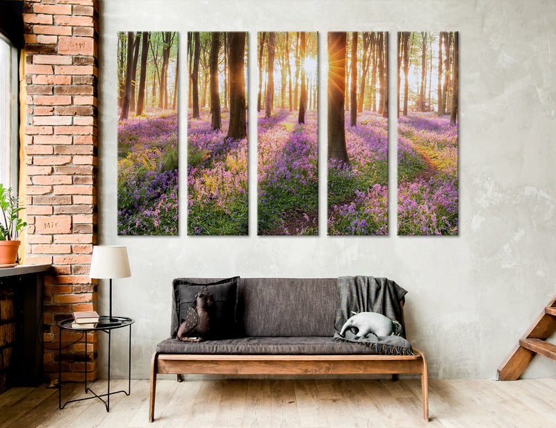 Forest Glade Canvas Print #7027