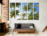 Palm Frizzle Canvas Print #7030