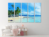 Paradise Beach Canvas Print #7163