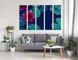 Lilies on the Lake Canvas Print #7525