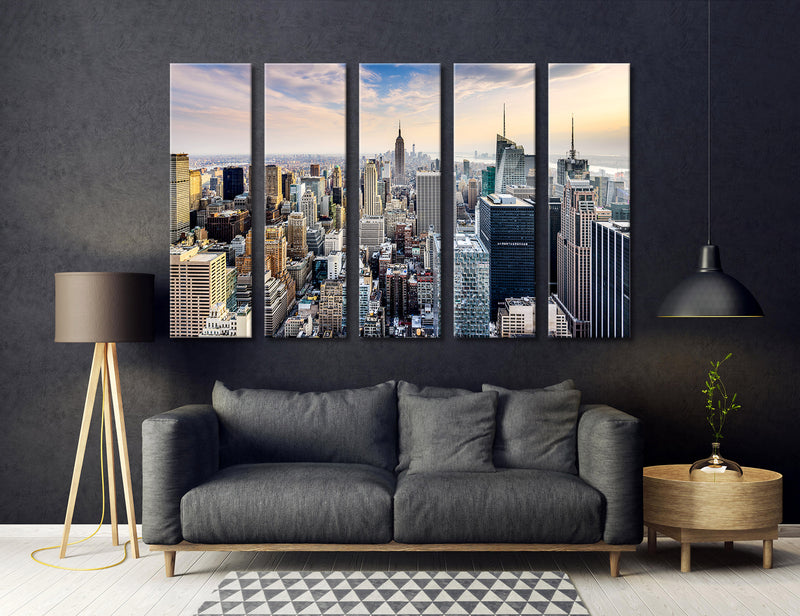 Midtown Manhattan Canvas Print #9222