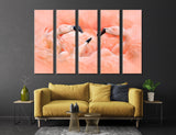 Pink Flamingos Canvas Print #8024