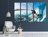 Surf Canvas Print #4174