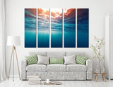 Beautiful Ocean Canvas Print #7162