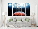 Basketball Art Canvas Print #4150