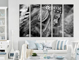 Navajo Girl Canvas Print #2515