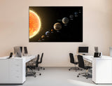 Solar System Canvas Print #6040