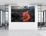 Magma Canvas Print #7067