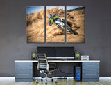 Motorcycling Canvas Print #4148