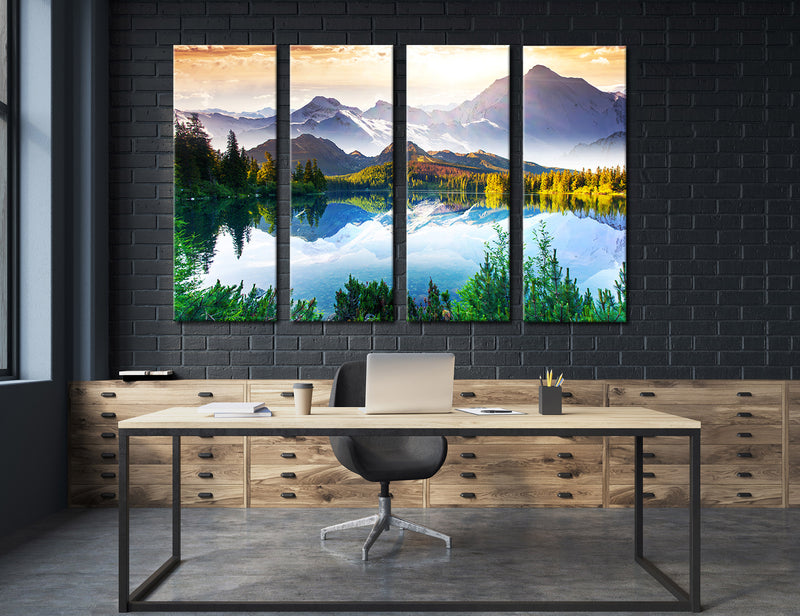 Creative Collage Canvas Print #7095