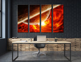 Universe Art Canvas Print #6032