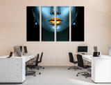 Face Canvas Print #2511