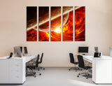 Universe Art Canvas Print #6032