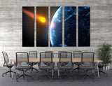 Meteor Canvas Print #6039