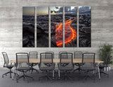 Magma Canvas Print #7067