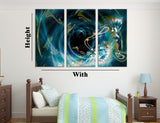 Turquoise Decor Canvas Print #1096